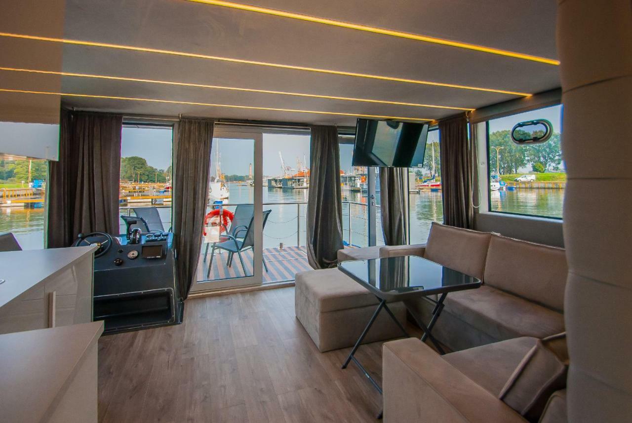 Apartamento Amber Houseboat Świnoujście Exterior foto