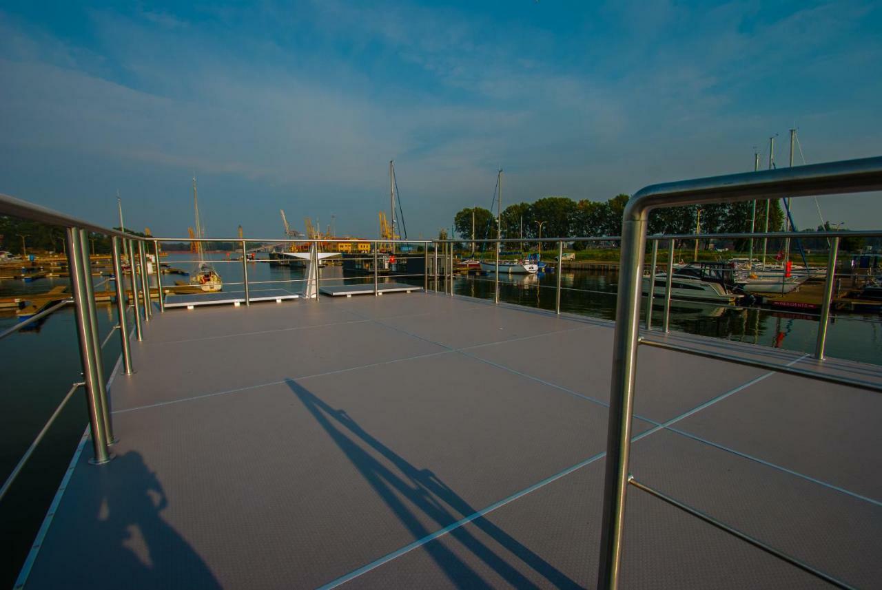 Apartamento Amber Houseboat Świnoujście Exterior foto